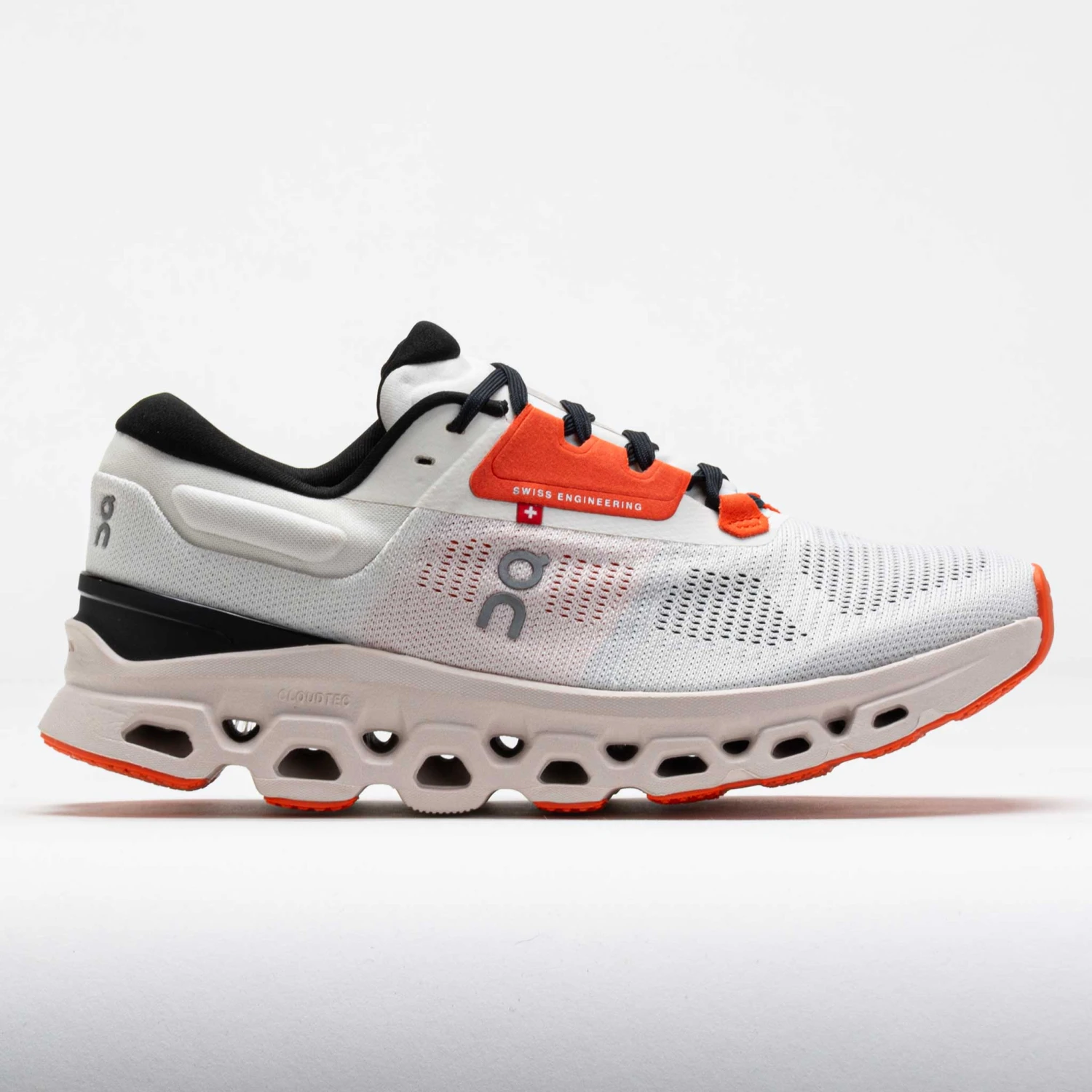 On Running On Cloudstratus 3 Men's White/Sand 3 On Running On Cloudstratus 3 Men's White/Sand