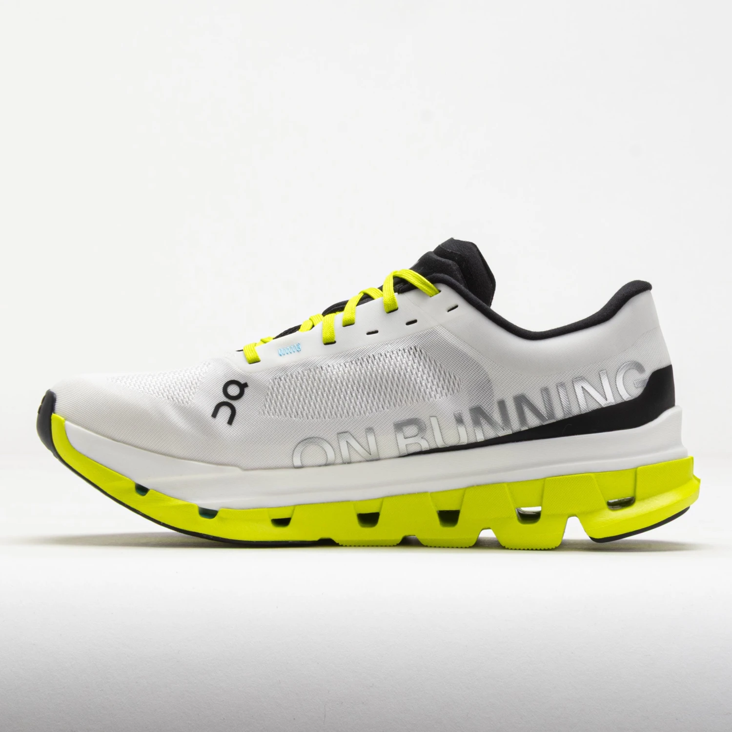 On Running On Cloudflow 5 Women's White/Lime 4 On Running On Cloudflow 5 Women's White/Lime - Image 2