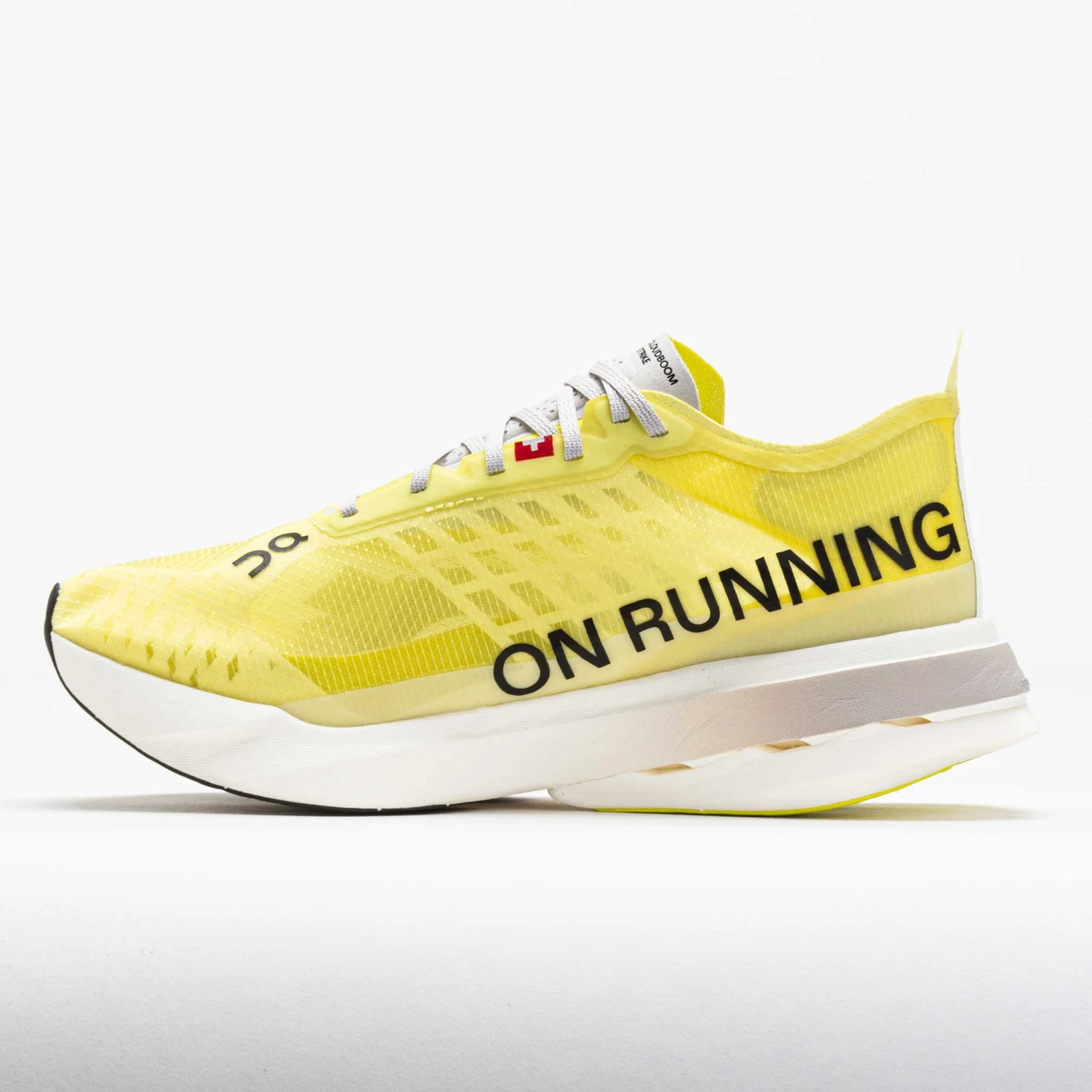 On Running On Cloudboom Strike Women's Limelight/Wolf 4 On Running On Cloudboom Strike Women's Limelight/Wolf - Image 2