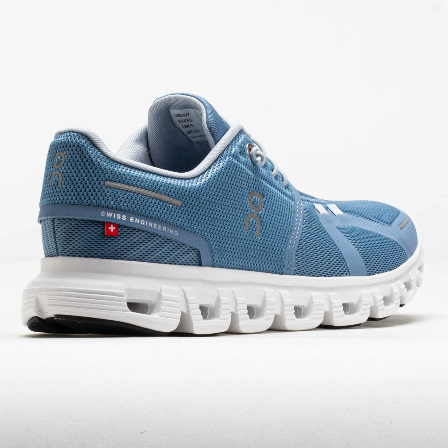 On Running On Cloud 6 Men's Chambray/White 8 On Running On Cloud 6 Men's Chambray/White - Image 6