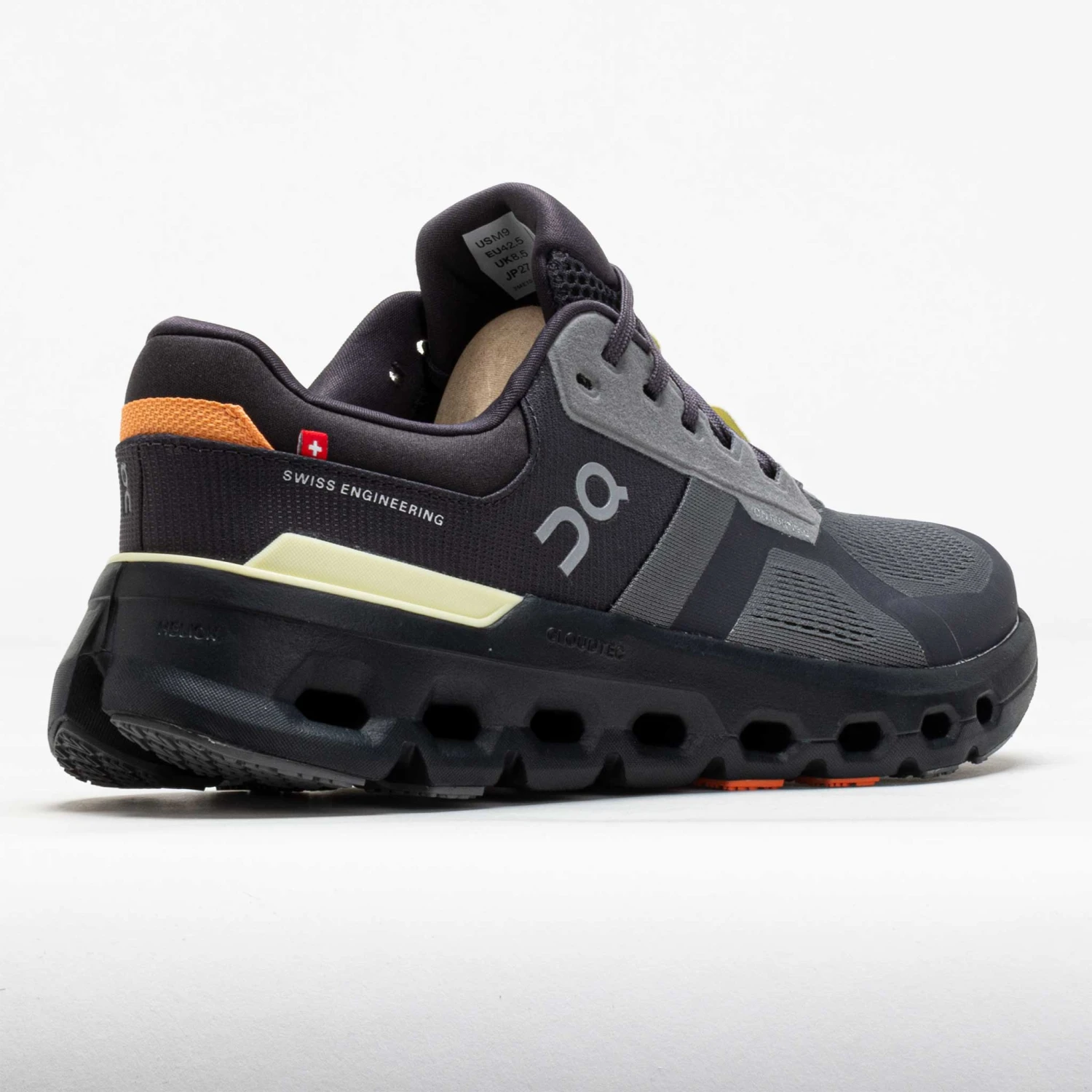 On Running On Cloudrunner 2 Men's Rock/Tangerine 8 On Running On Cloudrunner 2 Men's Rock/Tangerine - Image 6