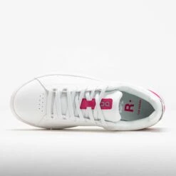 On Running On The Roger Advantage Women's White/Pink -Holabird sports 118627 2