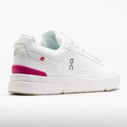 On Running On The Roger Advantage Women's White/Pink -Holabird sports 118627 6