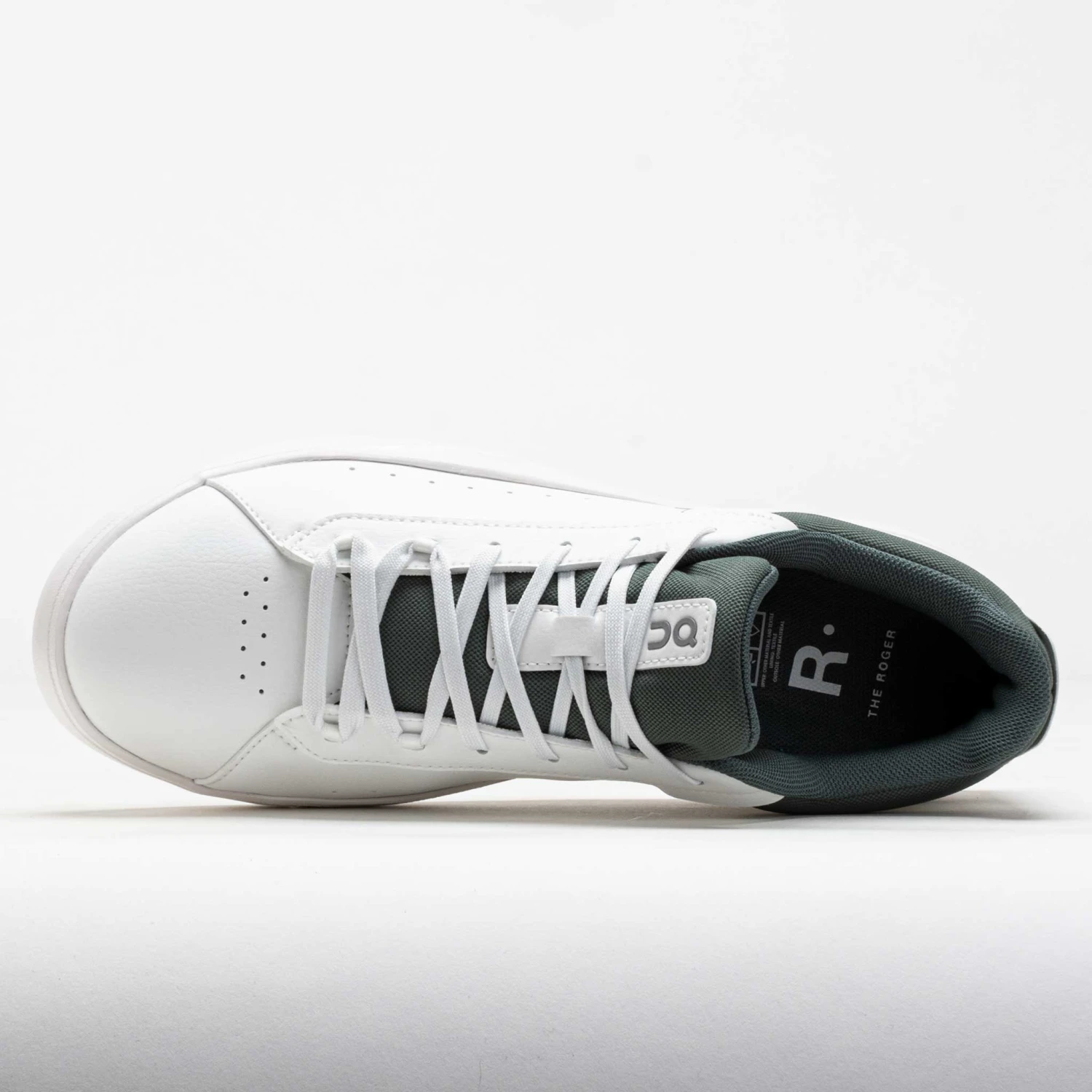 On Running On The Roger Advantage Men's White/Olive 5 On Running On The Roger Advantage Men's White/Olive - Image 3