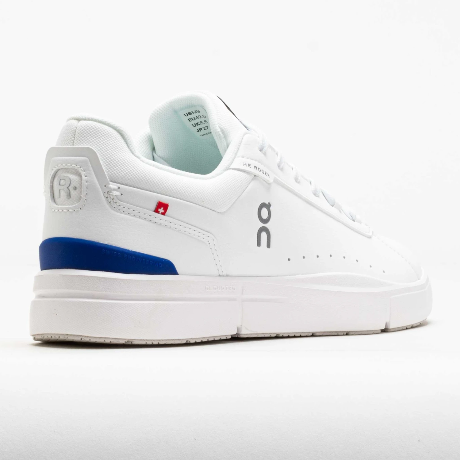 On Running On The Roger Advantage Men's White/Indigo 8 On Running On The Roger Advantage Men's White/Indigo - Image 6