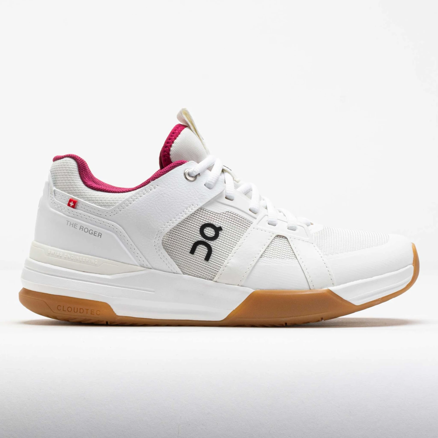 On Running On The Roger Clubhouse Pro Women's Ivory/Grenadine 3 On Running On The Roger Clubhouse Pro Women's Ivory/Grenadine