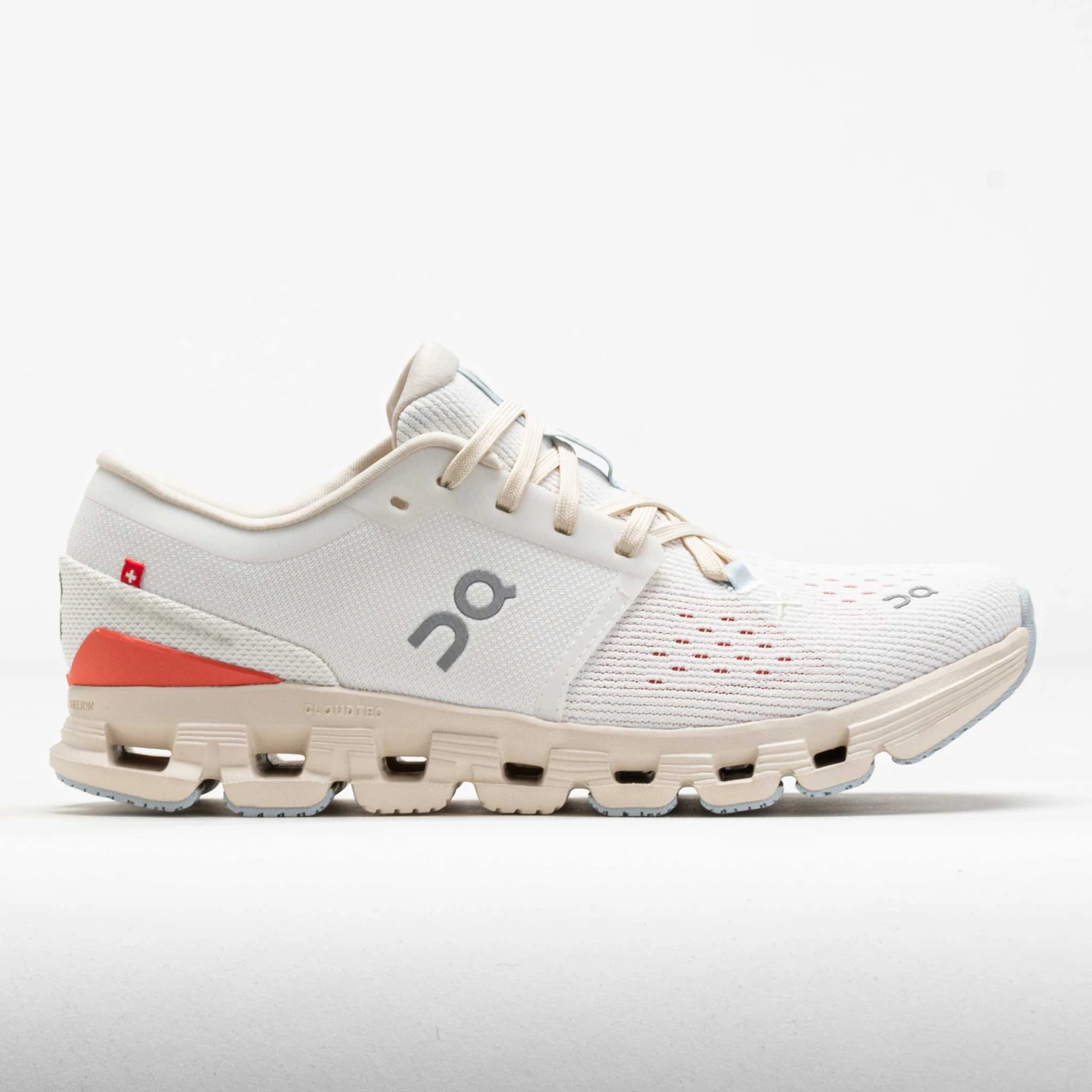 On Running On Cloud X 4 Women's Ivory/Salmon 3 On Running On Cloud X 4 Women's Ivory/Salmon