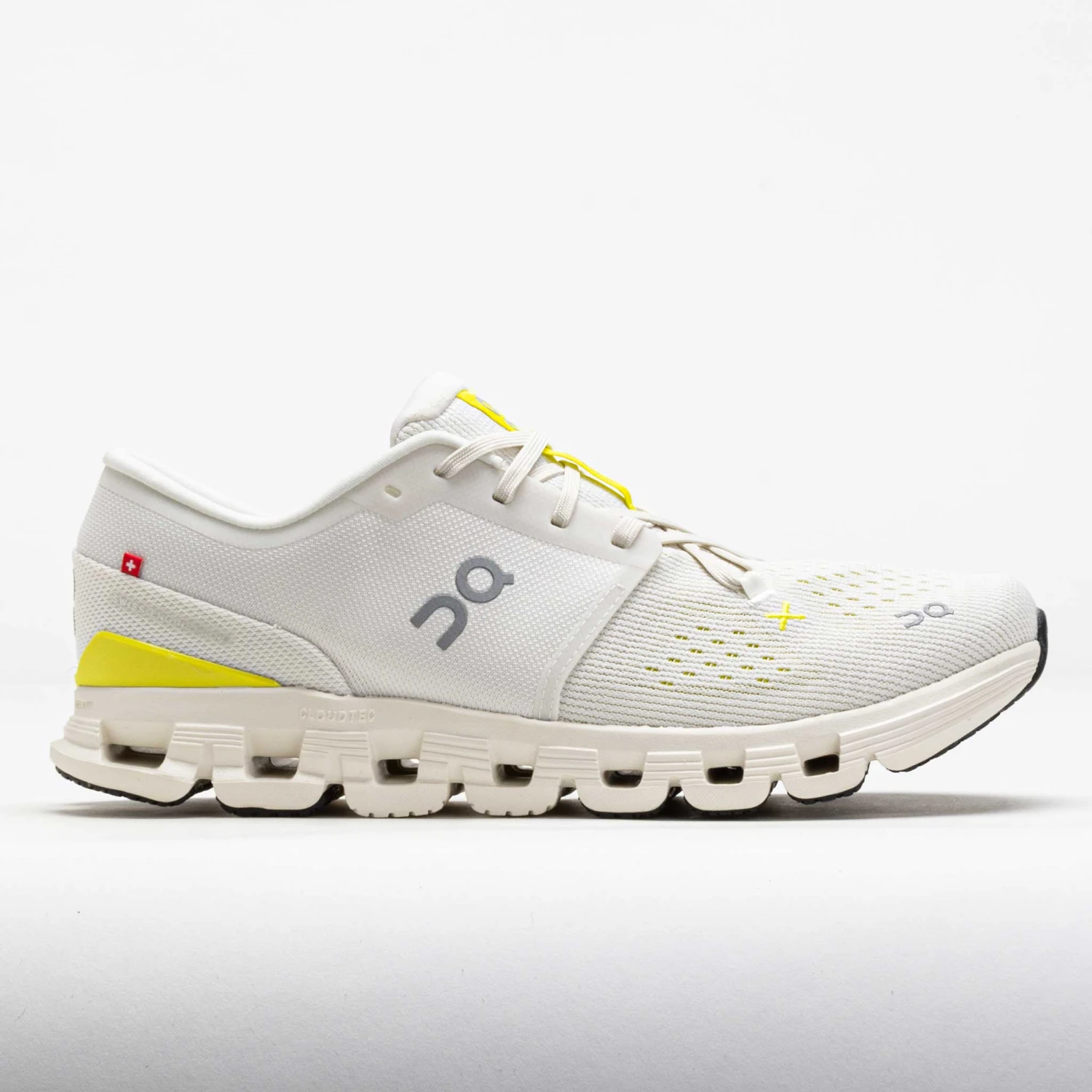 On Running On Cloud X 4 Men's Ivory/Lime 3 On Running On Cloud X 4 Men's Ivory/Lime