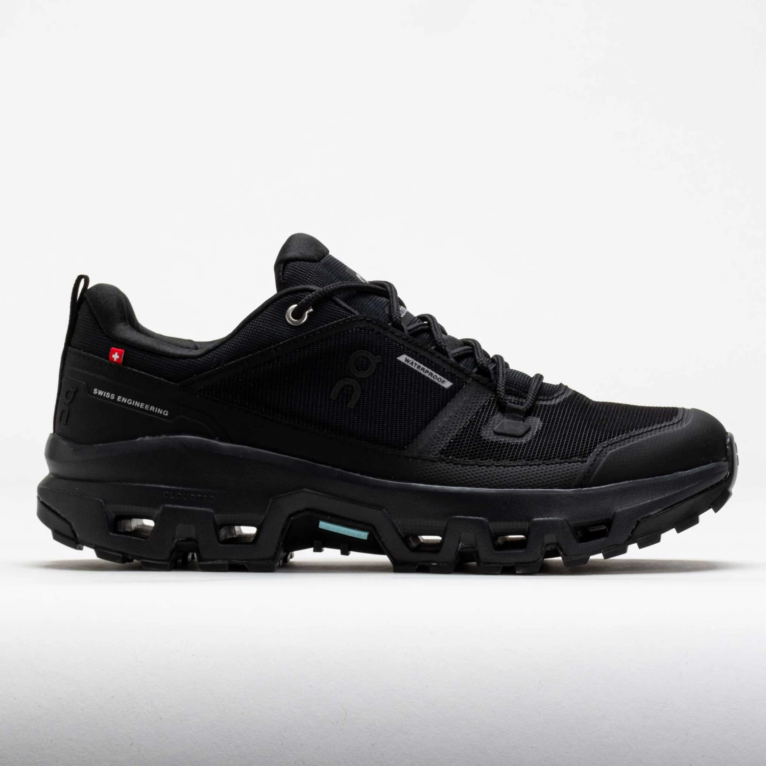 On Running On Cloudrock Low Waterproof Men's Black/Black 3 On Running On Cloudrock Low Waterproof Men's Black/Black