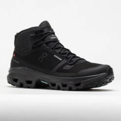 On Running On Cloudrock Mid Waterproof Men's Black/Black 12 On Running On Cloudrock Mid Waterproof Men's Black/Black -Holabird sports 631647 5