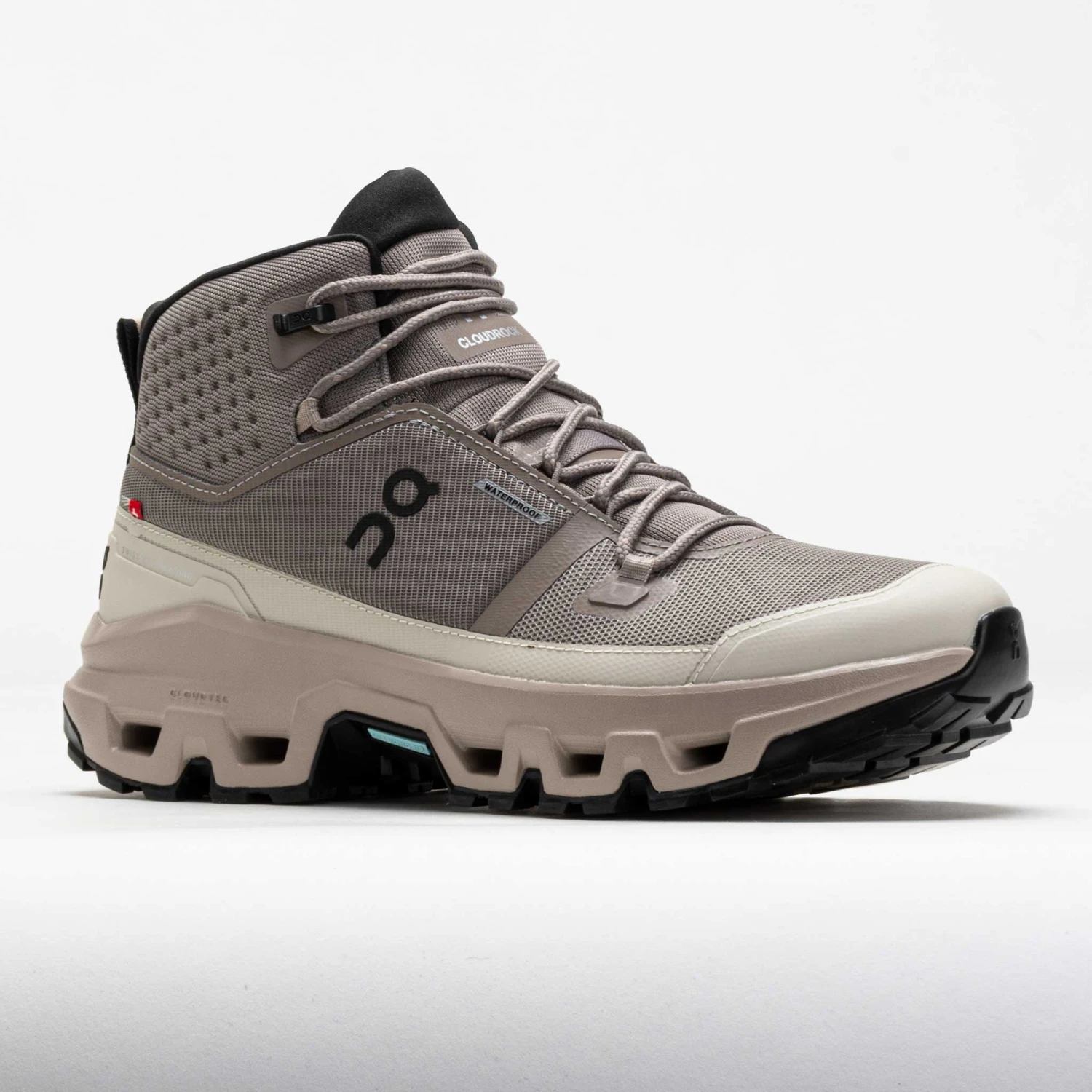 On Running On Cloudrock Mid Waterproof Men's Cinder/Desert 7 On Running On Cloudrock Mid Waterproof Men's Cinder/Desert - Image 5