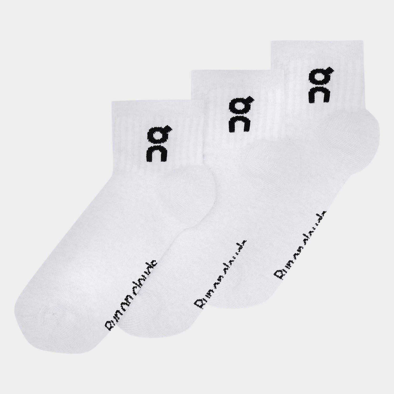 On Running On Logo Sock Mid (3 Pack) 3 On Running On Logo Sock Mid (3 Pack)