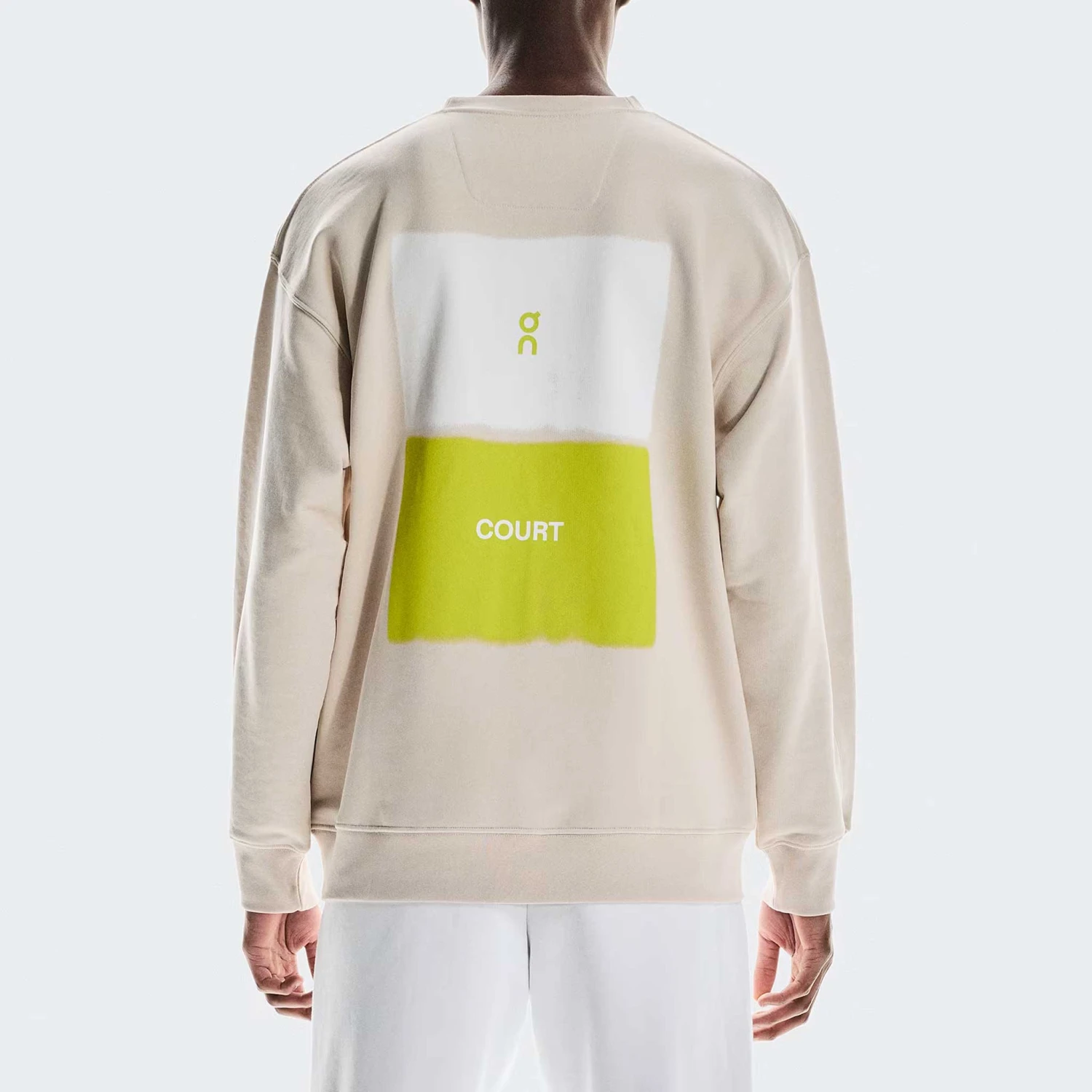 On Running On Club Crew Graphic Men's 4 On Running On Club Crew Graphic Men's - Image 2