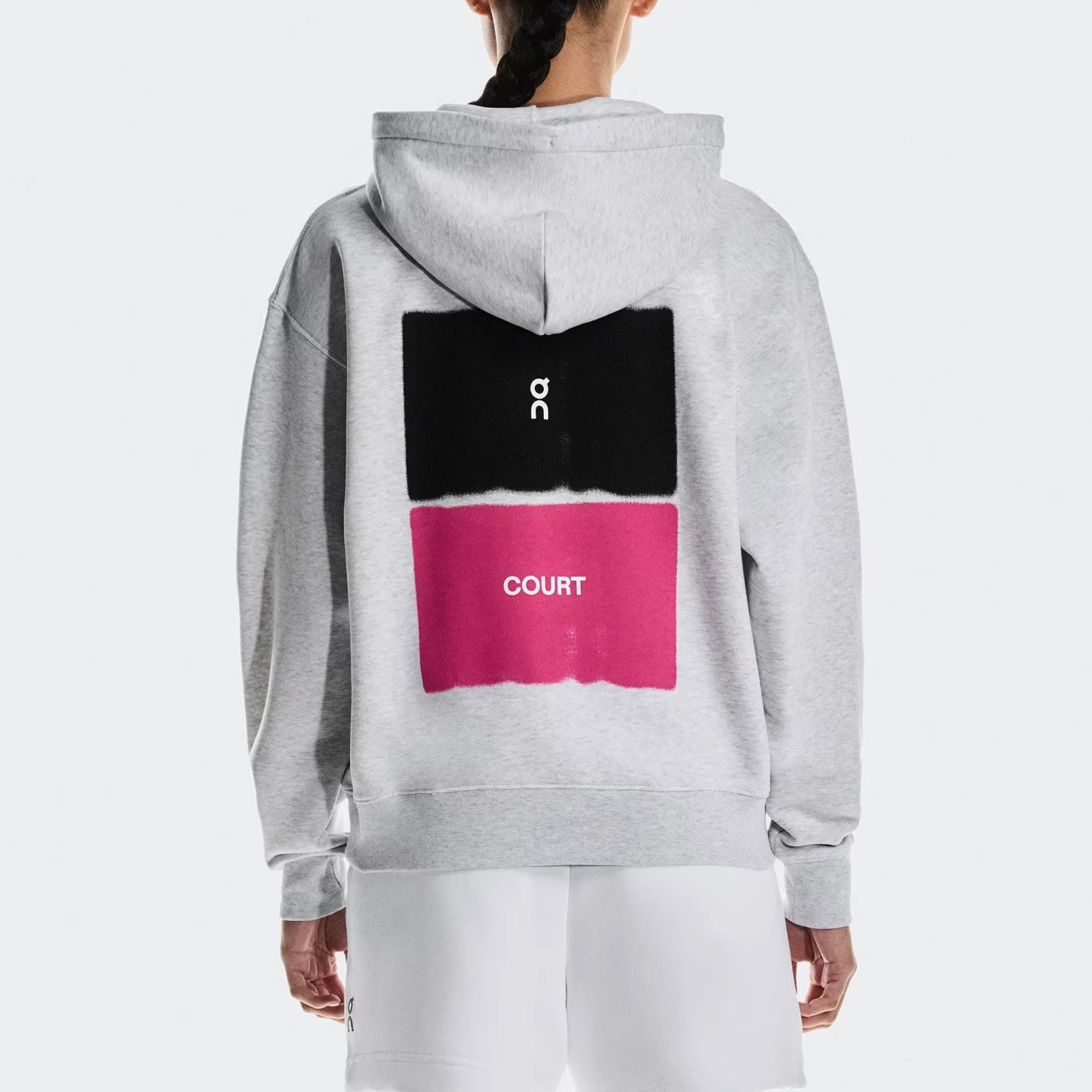 On Running On Club Hoodie Court Women's 4 On Running On Club Hoodie Court Women's - Image 2
